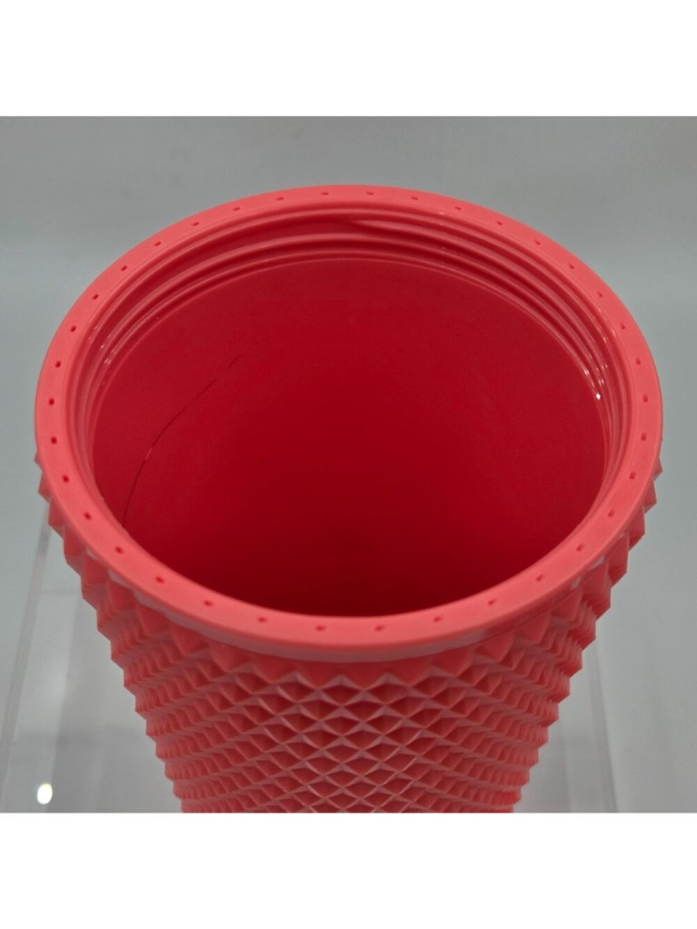 Starbucks Bling Studded Dragon Fruit Pink Grande Tumbler Cold Drinks - Picture 4 of 5